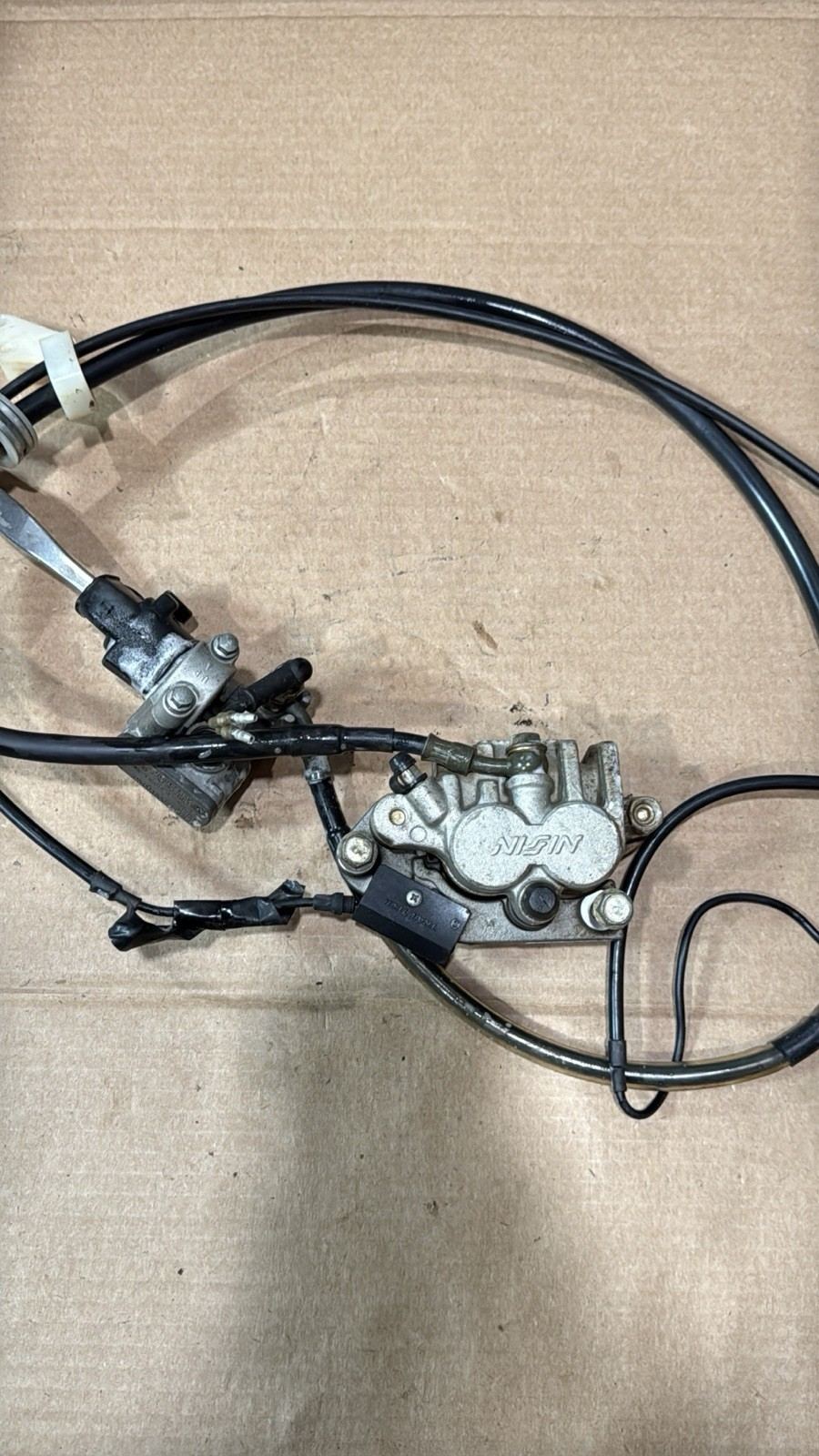 00-24 Suzuki DRZ400S DRZ 400 OEM Nissin Front Brake Caliper Master Cylinder Disc