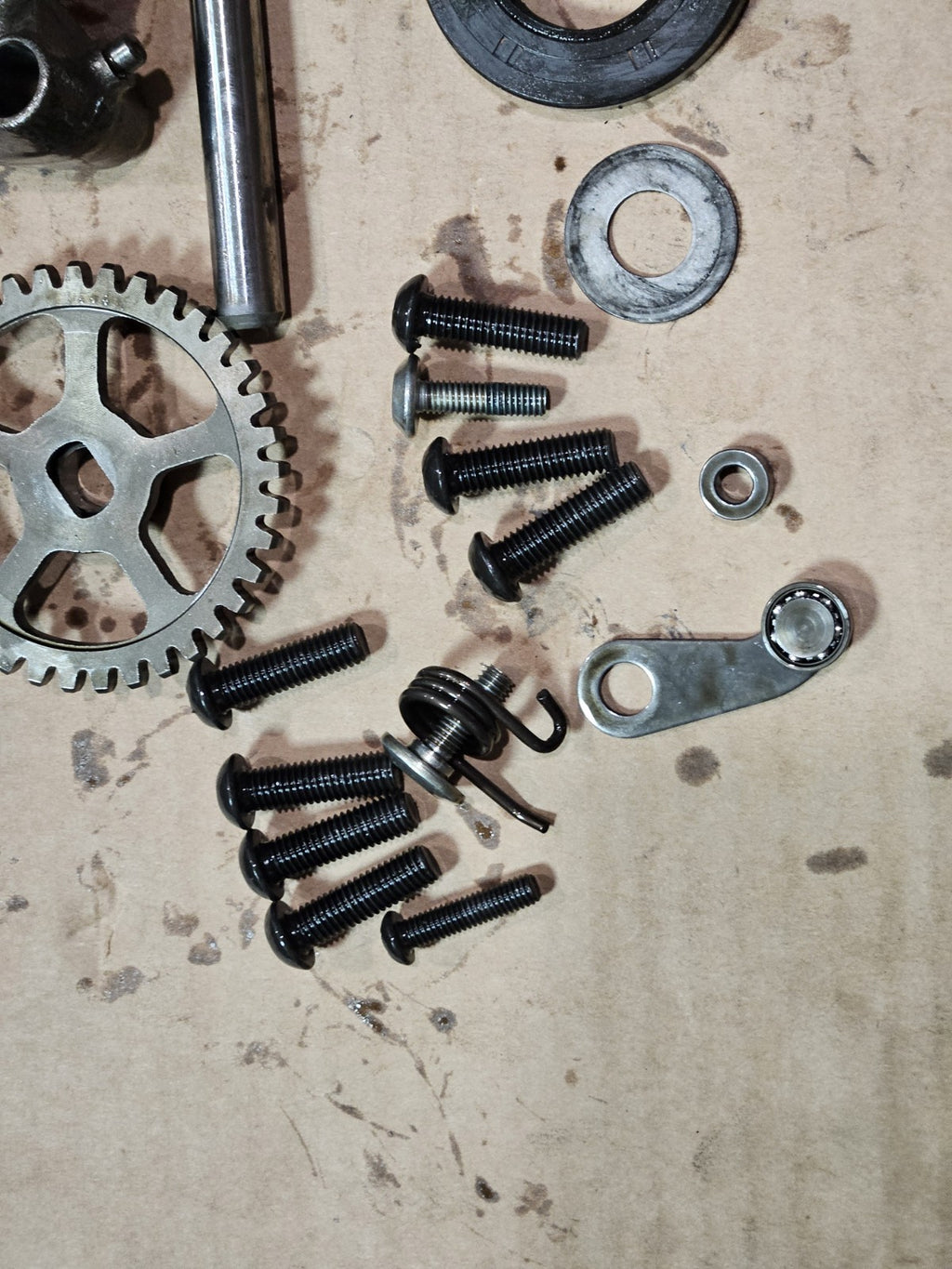 2013-2026 Kawasaki Ninja Zx6r/636 OEM Complete Transmission Gears Shift Drum Set