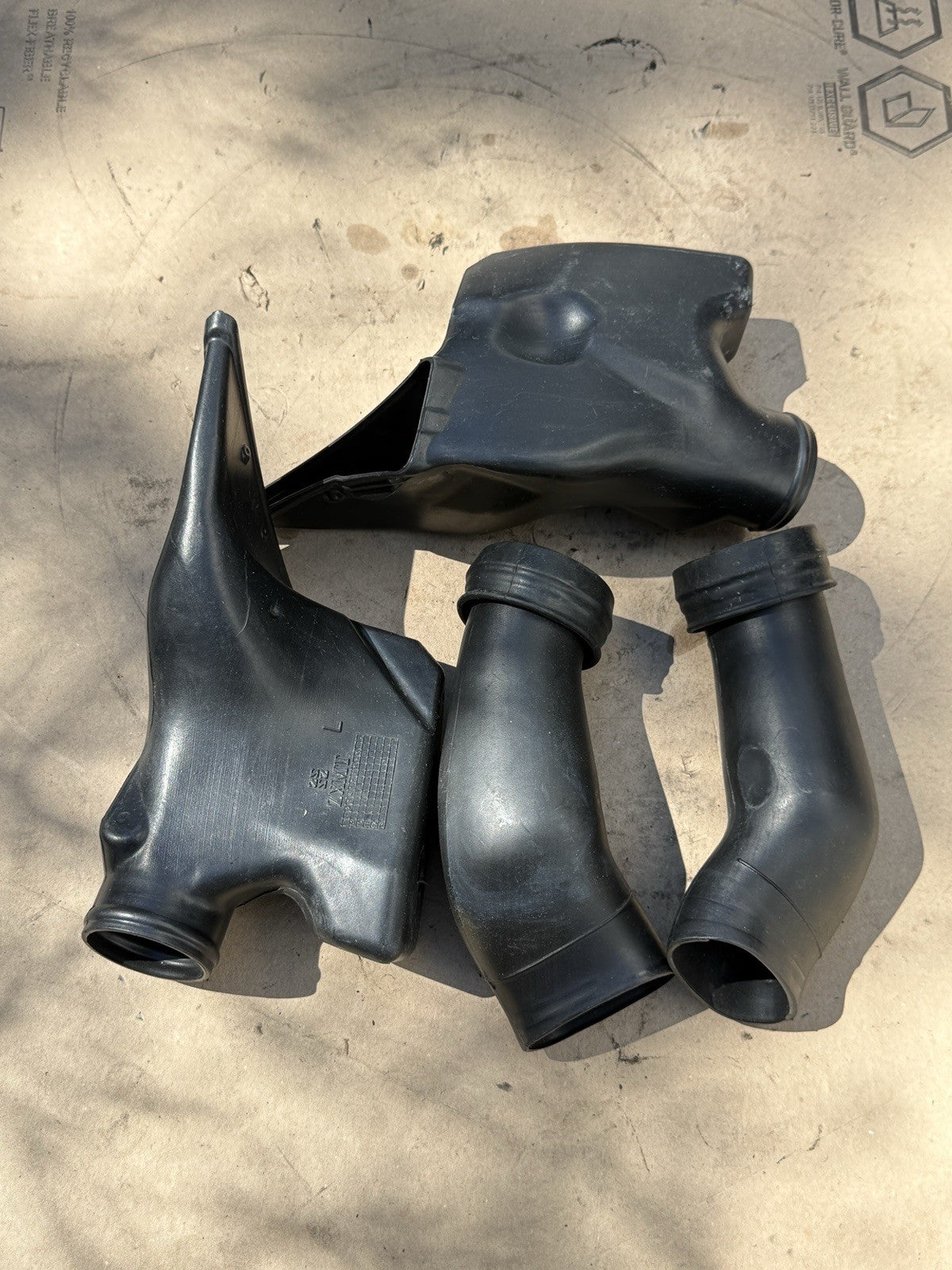 05-06 Honda CBR600RR Aftermarket Ram Air Intake Duct Tube Snorkel Cowl Inlet