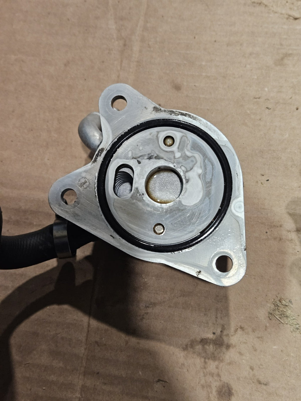 2015 13-18 KAWASAKI NINJA ZX6R OIL COOLER MOUNTING BRACKET MOUNT SUPPORT FILTER