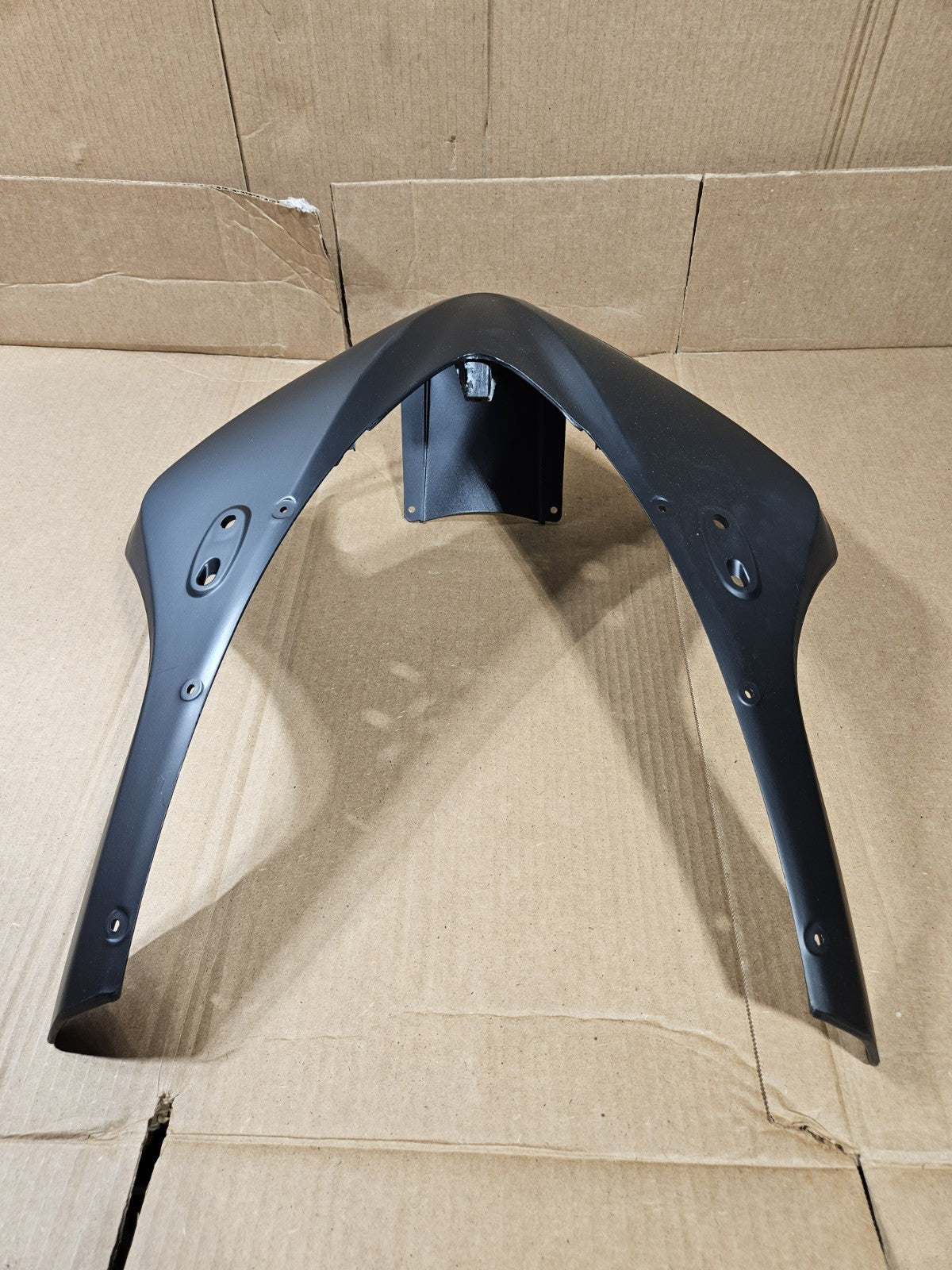 2006 2007 CBR1000RR CBR 1000 RR ABS Black Upper Front Cowl Nose Fairing2