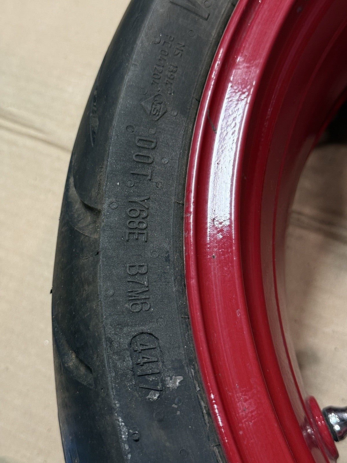 1998-2008 Kawasaki Ninja ZX6R ZX636 ZZR600 OEM Rear Wheel Rim Wheel Assembly6