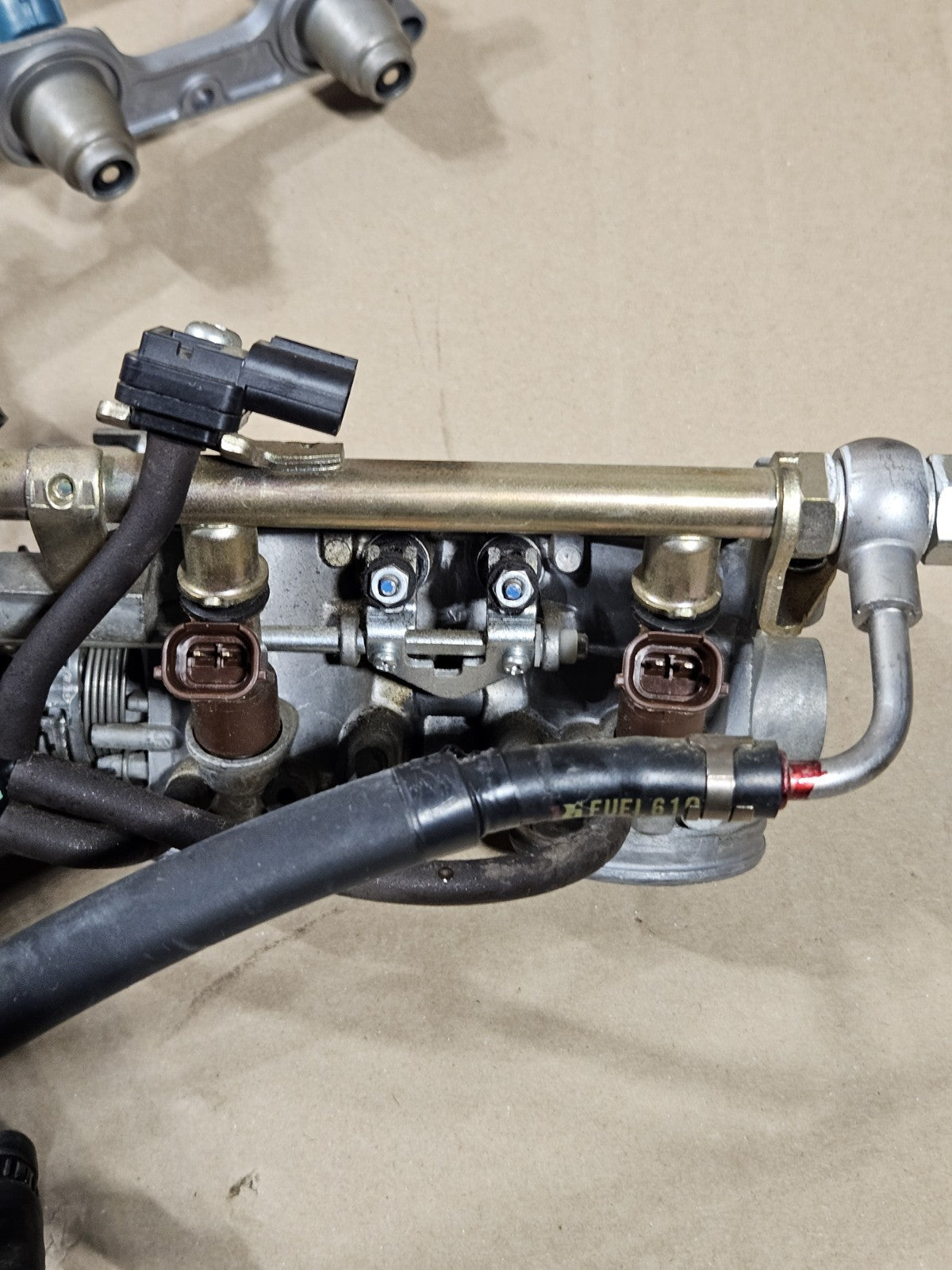 2006-2007 Honda CBR1000RR Fireblade OEM Throttle Bodies Injectors 16401-MEL-A2112