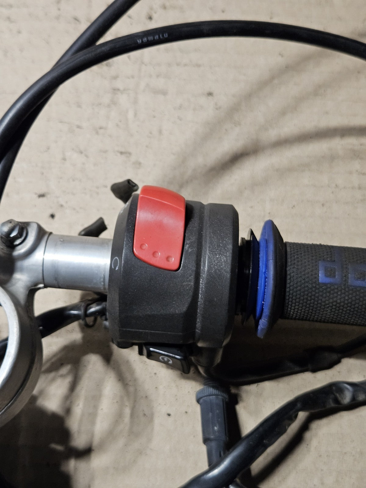 2006-2007 Suzuki GSXR600 GSXR750 RH Throttle Clip On Aftermarket Lever Switches7