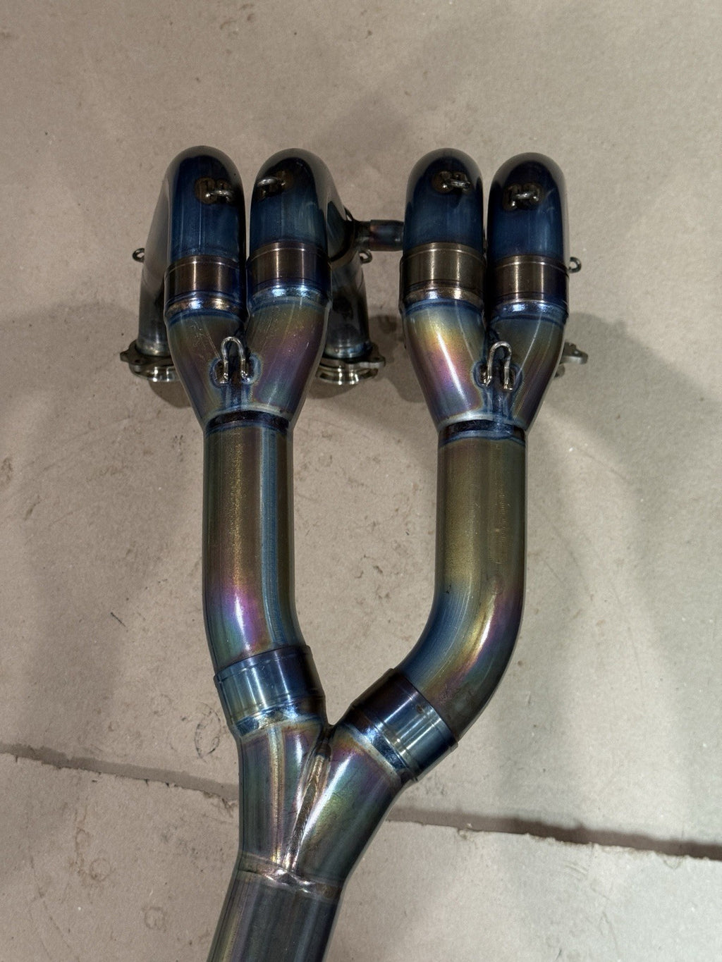 2009-2014 BMW S1000RR K46 Akrapovic Titanium Full Exhaust System Headers Slip-On