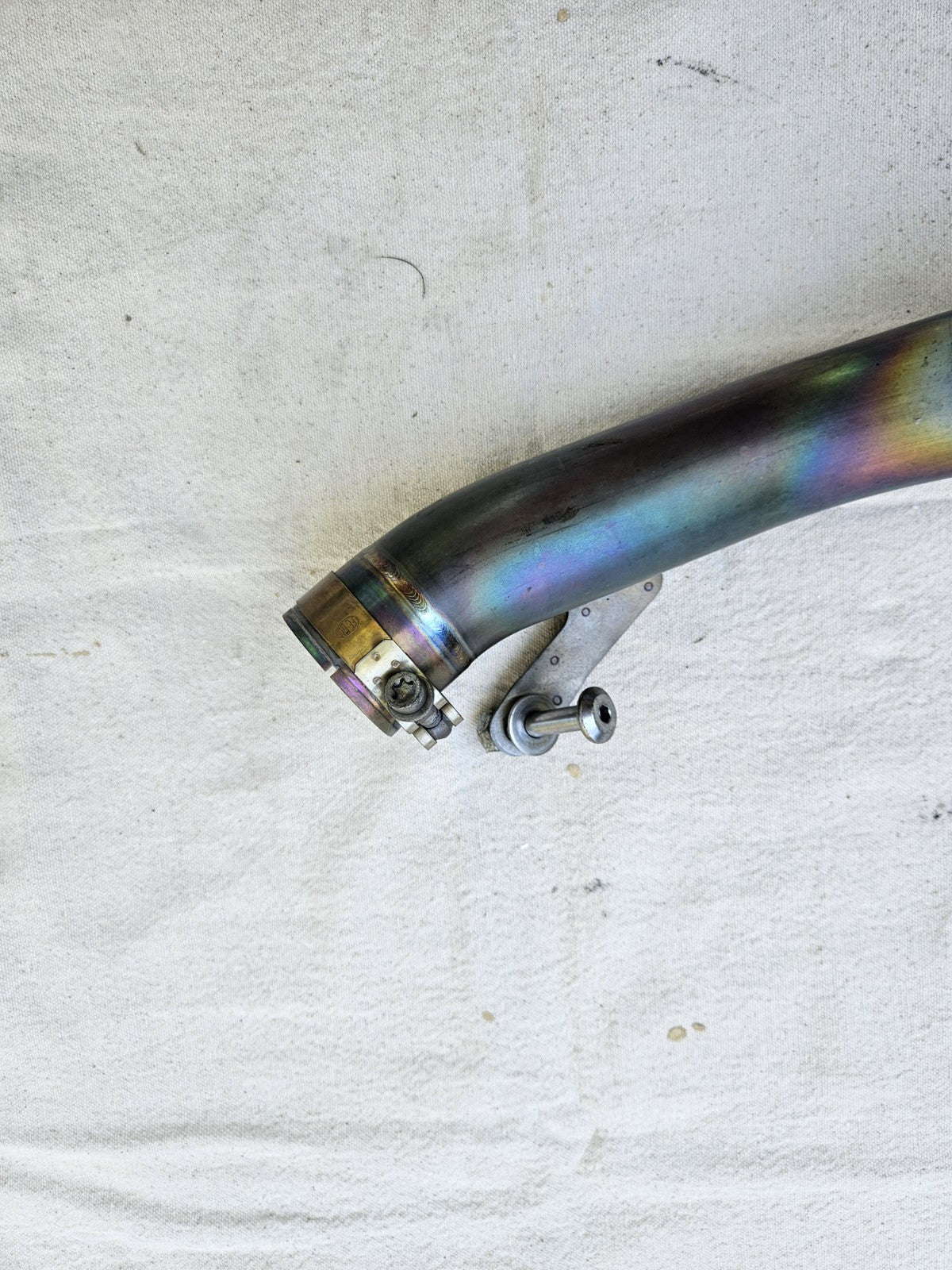 16-20 Kawasaki Ninja Zx10r Akrapovic Exhaust Pipe Muffler Slip On Can Slipon8