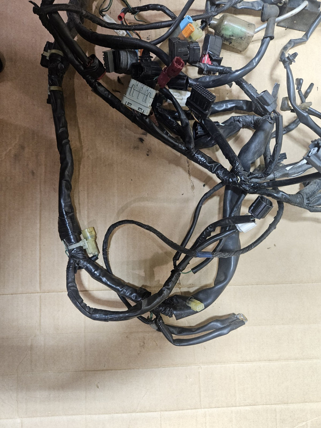 2011 Honda CB1000R Main Engine Wiring Harness Motor Wire Loom OEM Cylinder Head