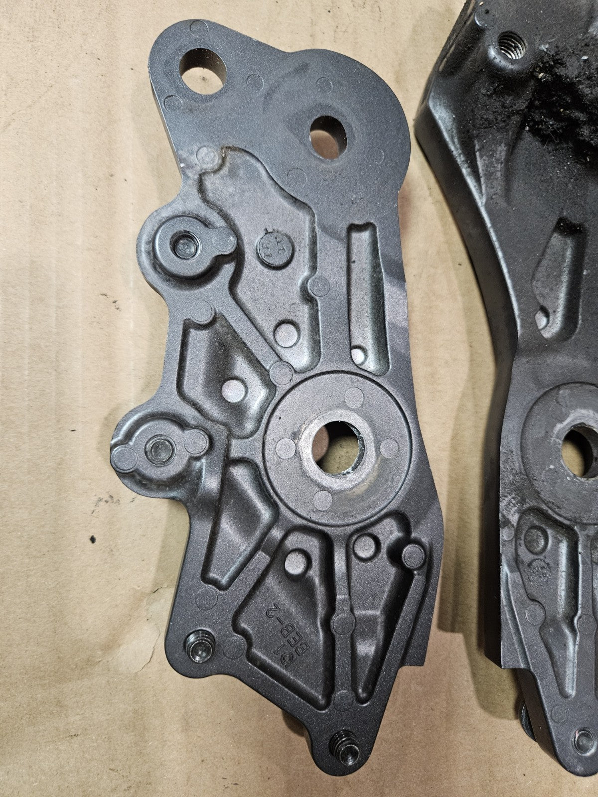 2022-2025 Yamaha YZF-R7 R7 OEM Rearset Adapter Bracket Plate Set BEB-274A3-00-005