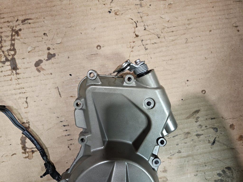 09-19 2014 BMW S1000RR OEM Engine Stator Generator Magneto Cover Left Case Cover