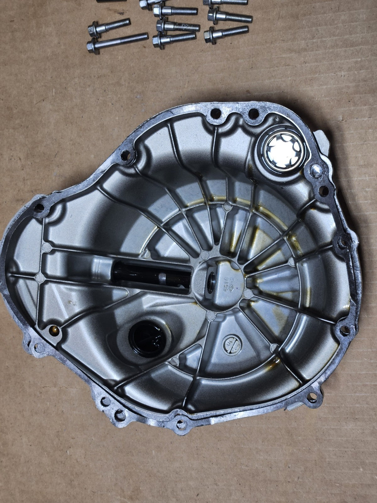 2023 13-23 Kawasaki ZX6R Ninja 636 ZX636 OEM Clutch Cover Engine Side Case Shaft