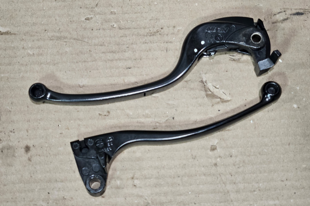 2013-2018 Kawasaki Ninja ZX6R OEM Front Brake Clutch Levers Black