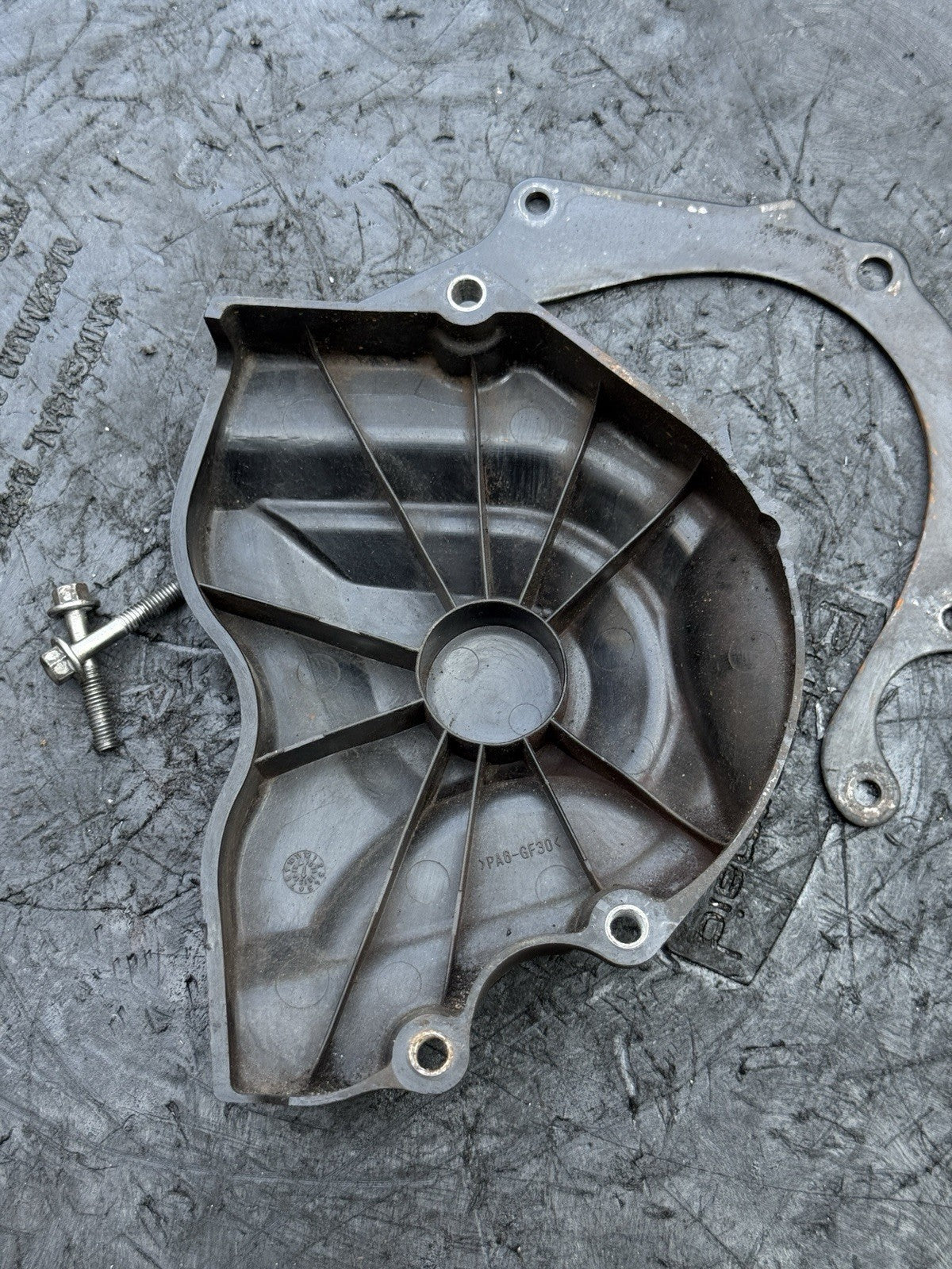 2011-2015 Kawasaki Ninja ZX10R OEM Front Sprocket Cover Chain Case Guard Guide5