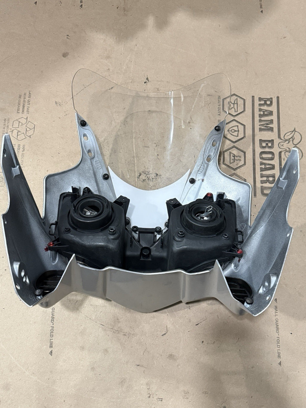2001-2003 Honda CBR600F4i Front Upper Nose Fairing Headlight Cowl