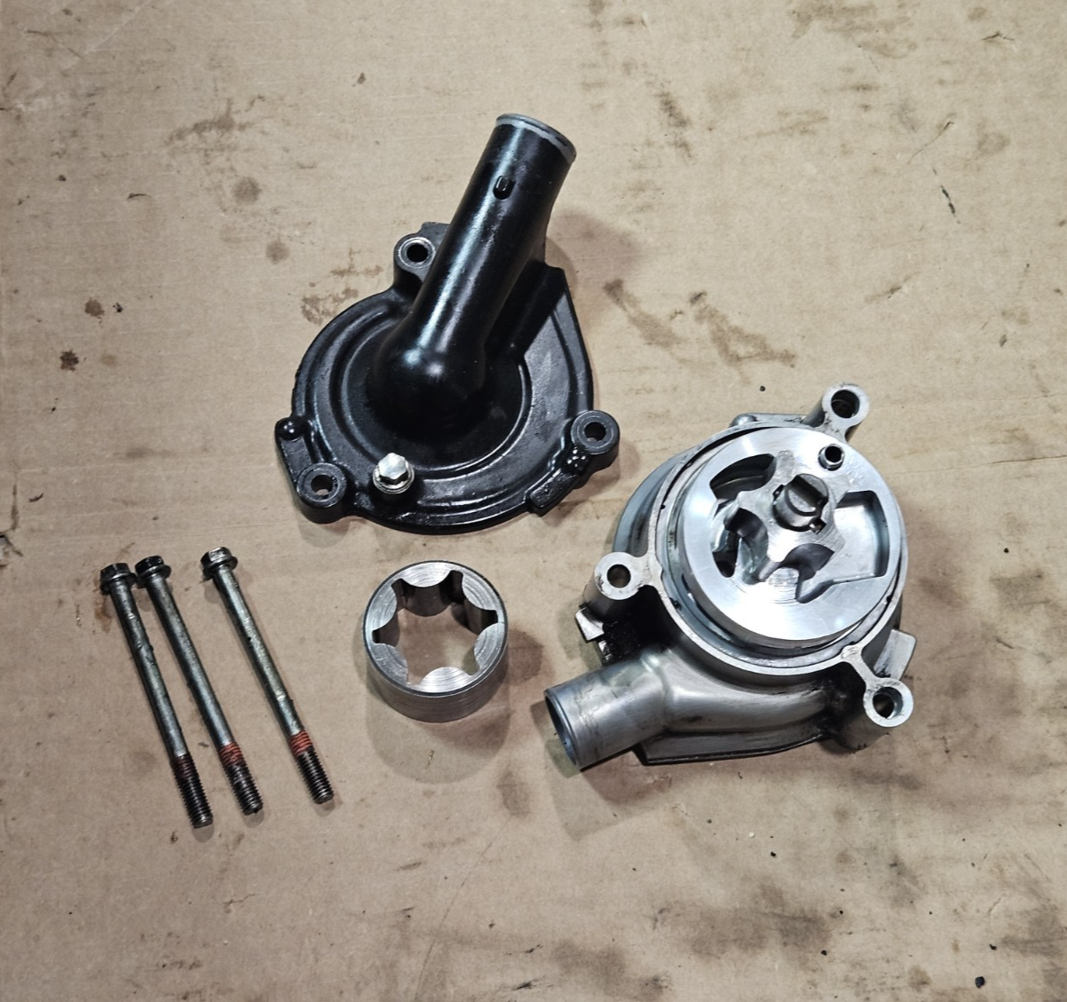 13-18 2015 Kawasaki Ninja ZX6R Engineoem Water Oil Pump Used Genuine OEM Working
