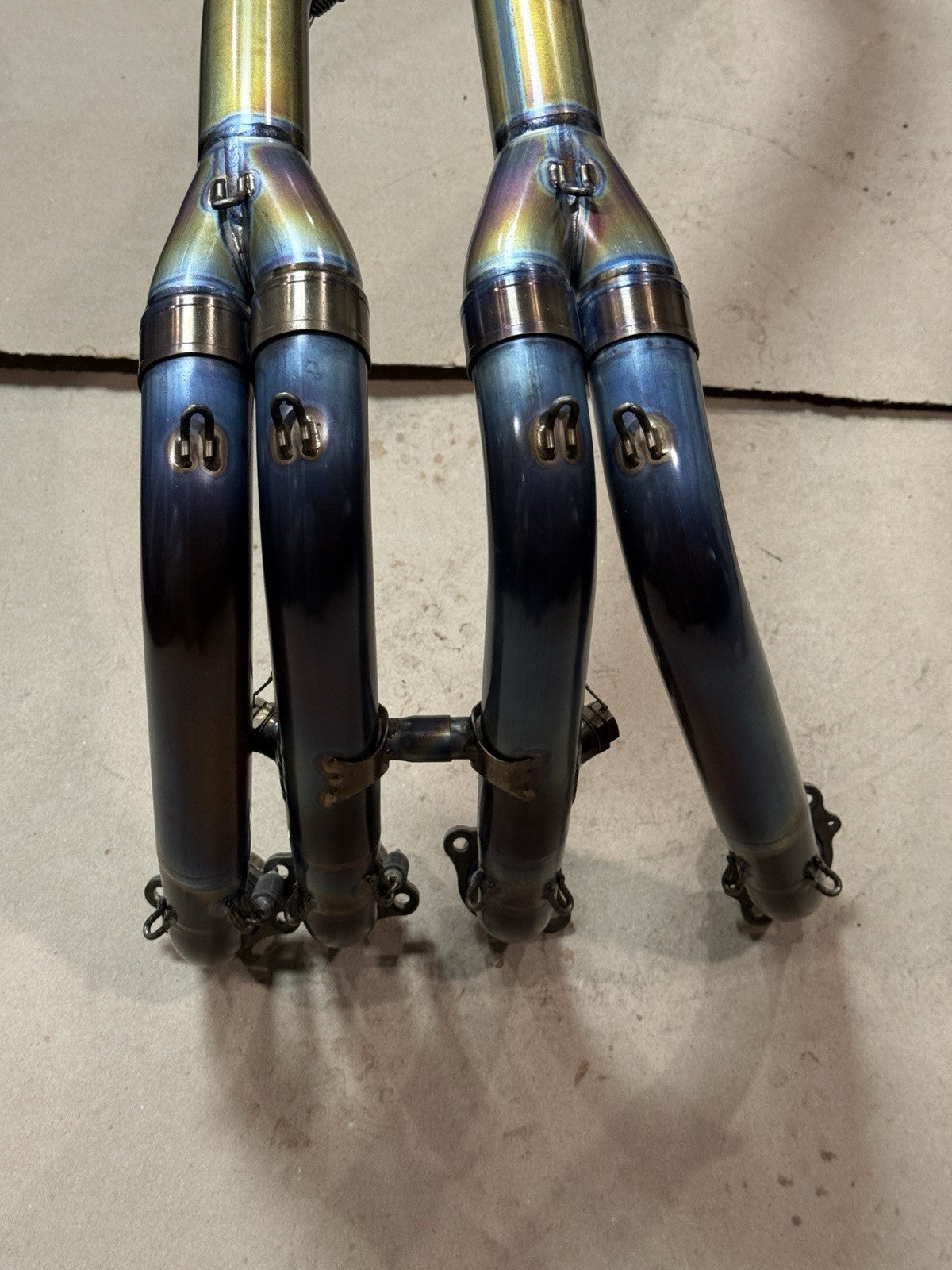 2009-2014 BMW S1000RR K46 Akrapovic Titanium Full Exhaust System Headers Slip-On
