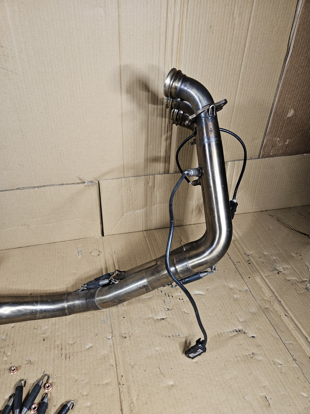 2012 BMW S1000RR Akrapovic Full Exhaust System Headers Slip On Muffler Complete6