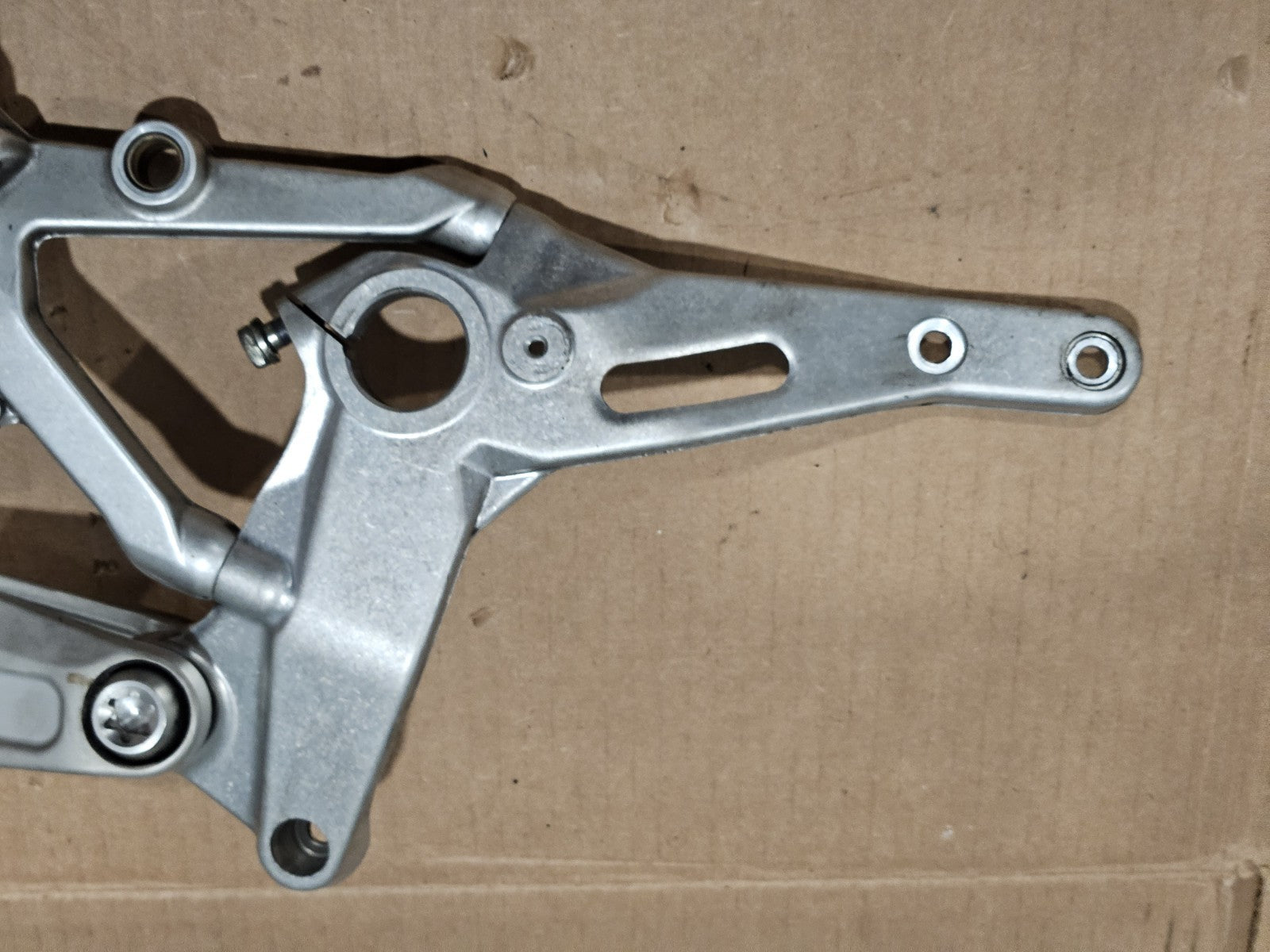 12-19 Ducati 899 959 1199 1299 Oem Left Rearset Shifter Footrest Peg Mount 