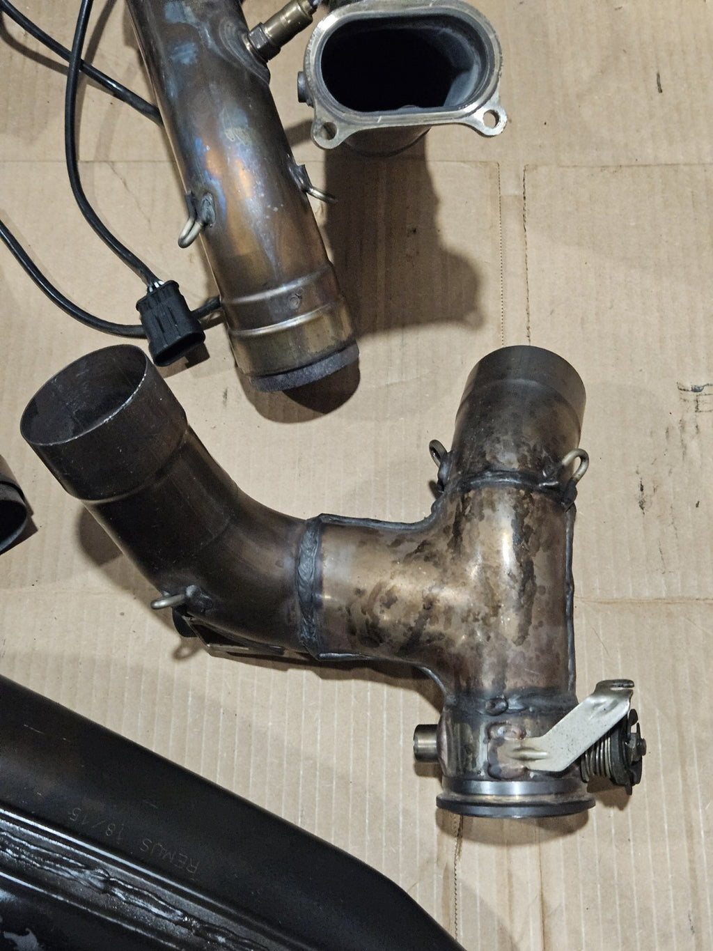 2015-2017 Ducati Panigale 1299 OEM Exhaust System Complete Factory Stock 1299S
