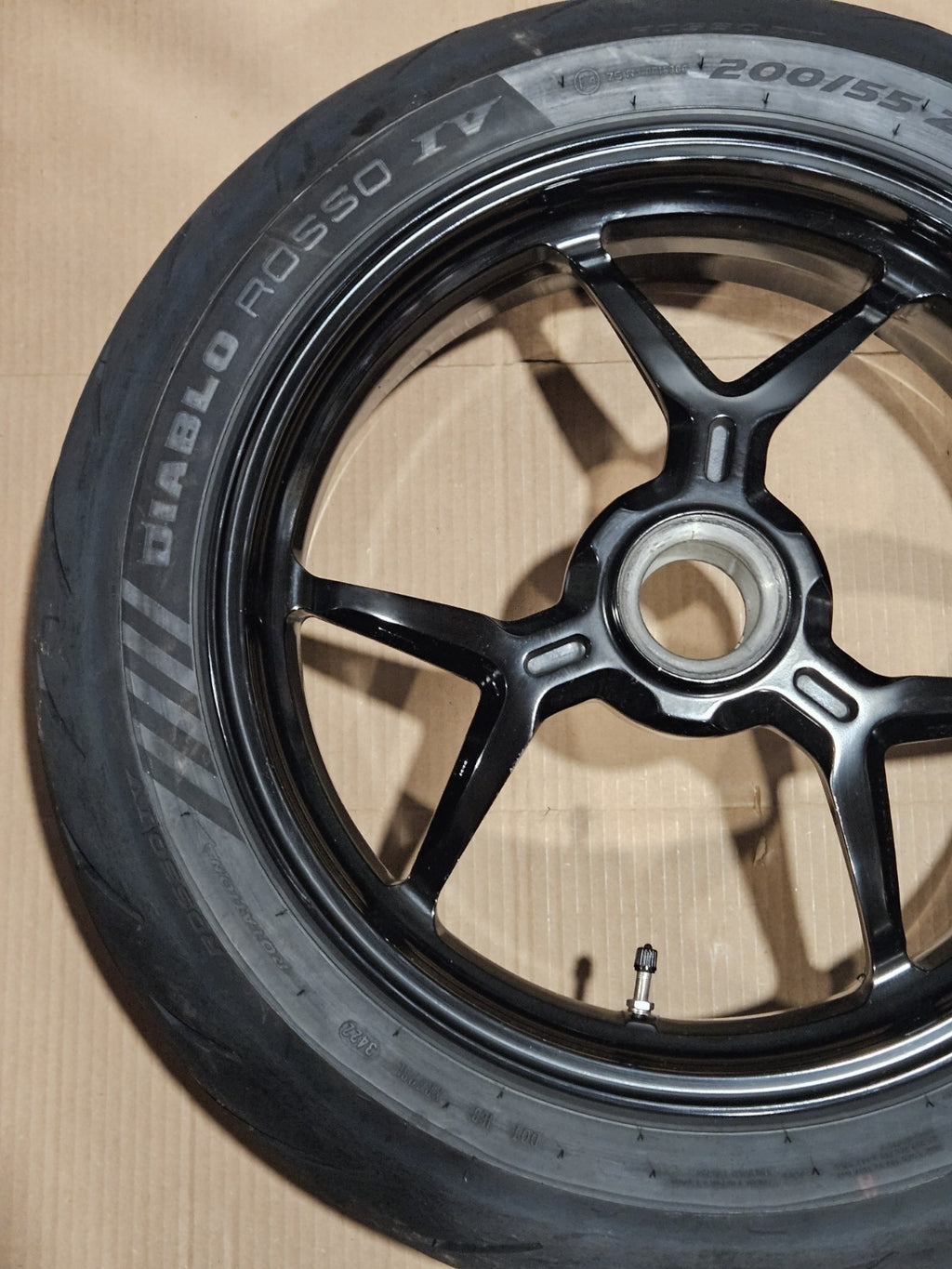 2012-2017 Ducati Panigale 1199 1299 OEM Front Rear Wheels Rotors Set