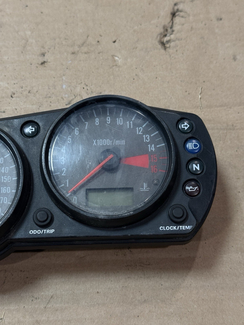 1998-1999 Kawasaki Ninja ZX6R ZX600G OEM Gauge Cluster Speedo Tach 28011-11755