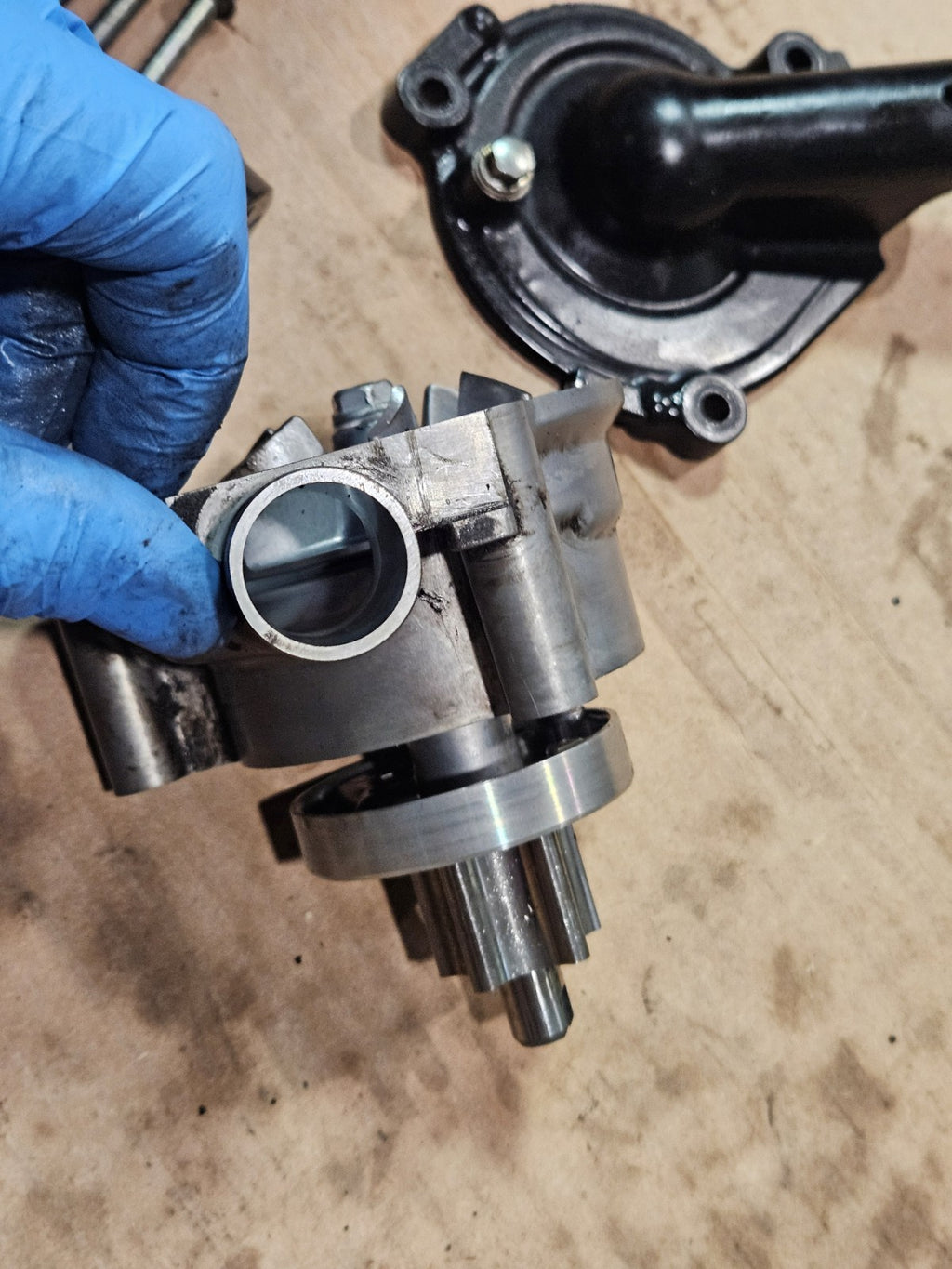 13-18 2015 Kawasaki Ninja ZX6R Engineoem Water Oil Pump Used Genuine OEM Working