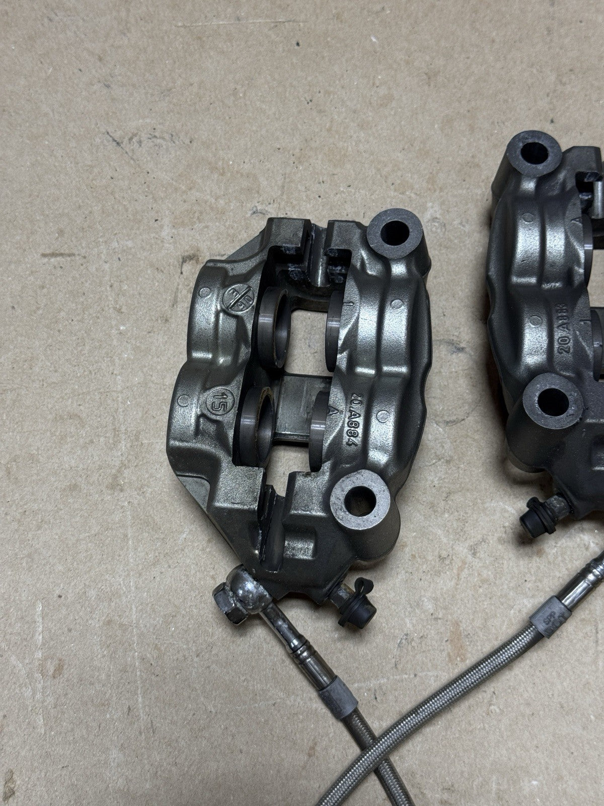 15-18 Aprilia RSV4 RR RF Tuono V4 Brembo Front Brake Calipers Left Right
