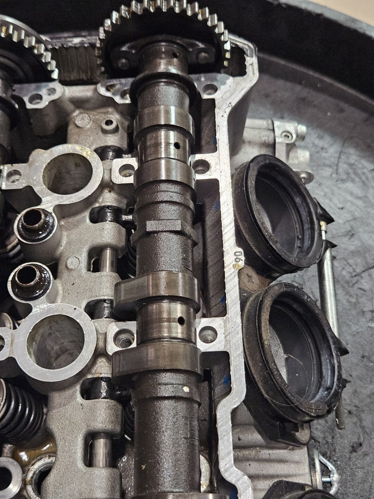 2017 17-25 SUZUKI GSXR 1000 COMPLETE ENGINE MOTOR OEM TOP END CYLINDER HEAD CAMS8