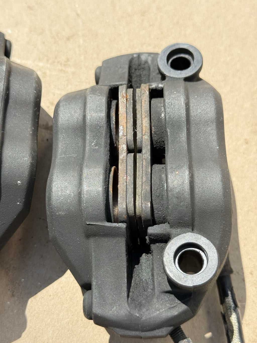 2006-2007 Honda CBR1000RR OEM Front Brake Caliper Set Pair Master Cylinder