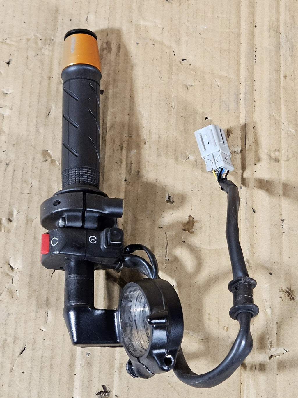 2013 Honda CBR600RR Right Throttle Clip on Switches on OFF with Switches OEM9