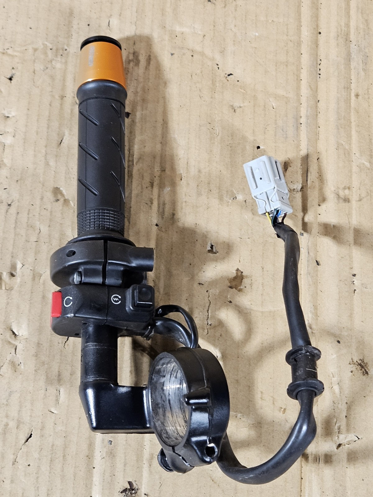 2013 Honda CBR600RR Right Throttle Clip on Switches on OFF with Switches OEM9