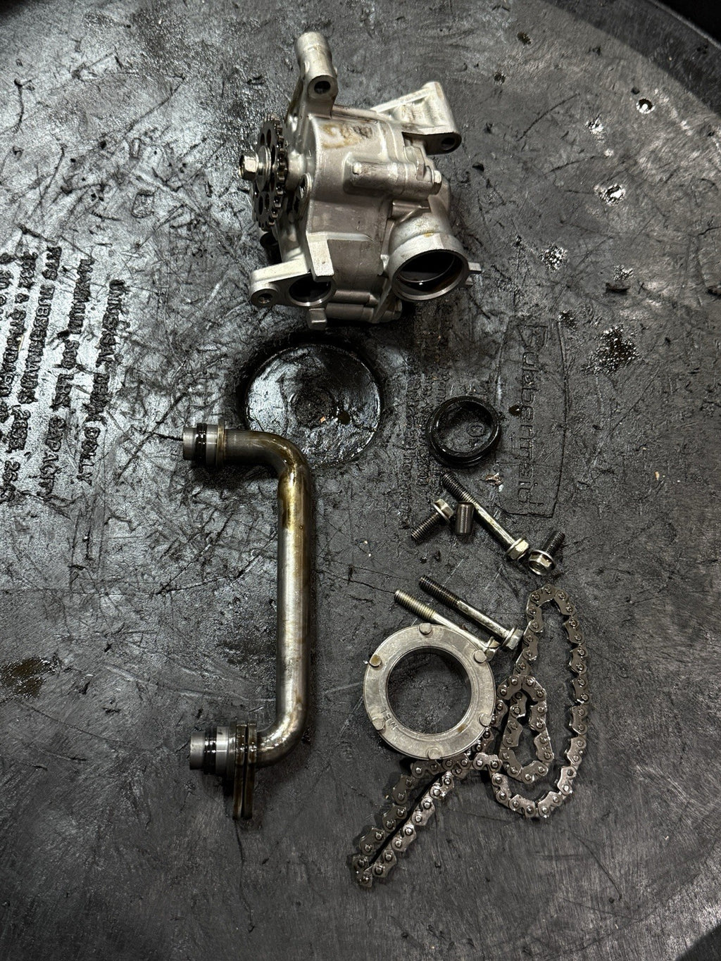 2008-2011 Honda CBR1000RR CBR1000 OEM Engine Oil Pump Assembly Motor Component1