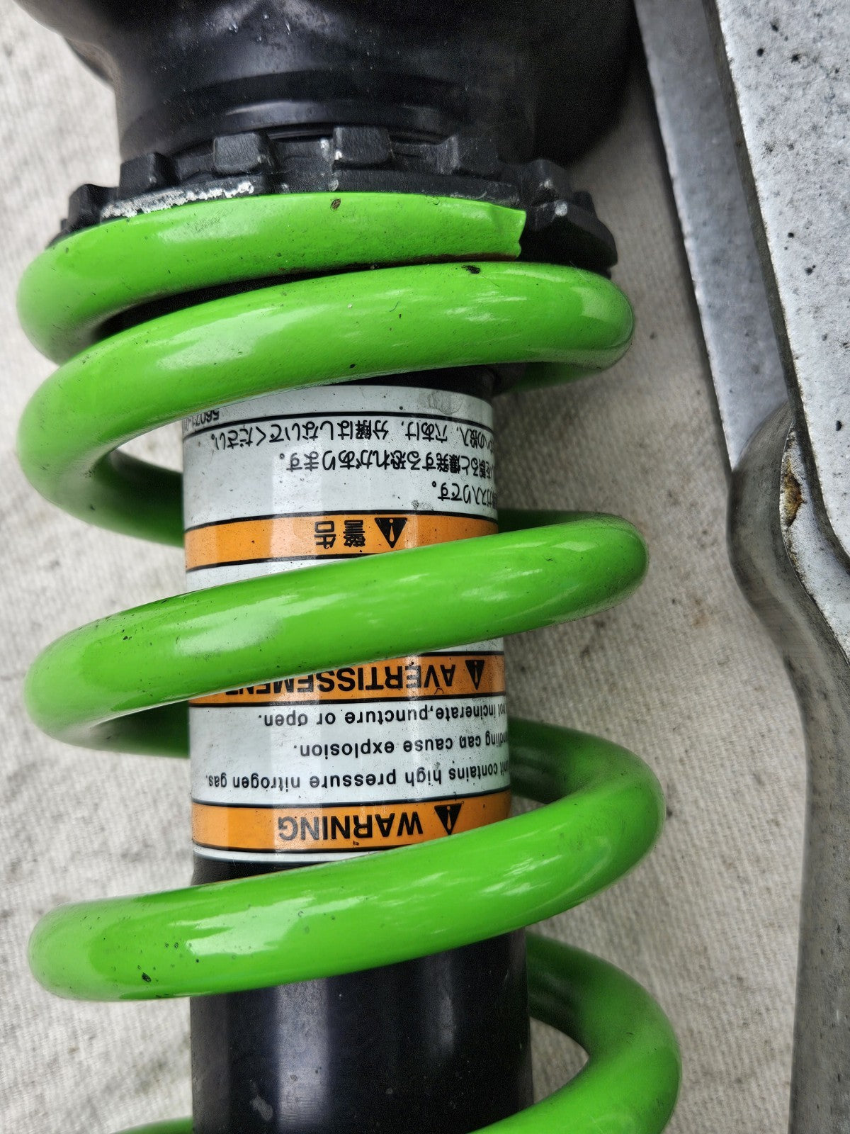2016-2020 Kawasaki Ninja ZX10R OEM Showa Rear Shock Spring 45014-0515-52J3