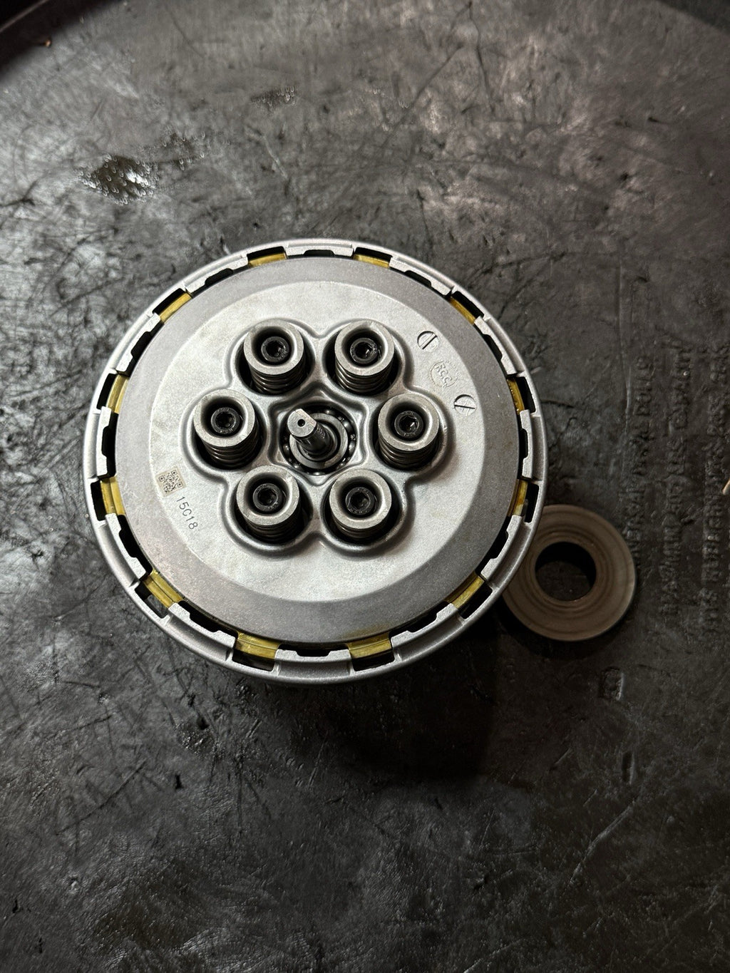 2015-2018 Aprilia RSV4 RR 1000 OEM Clutch Basket Hub Plates Discs Assembly1