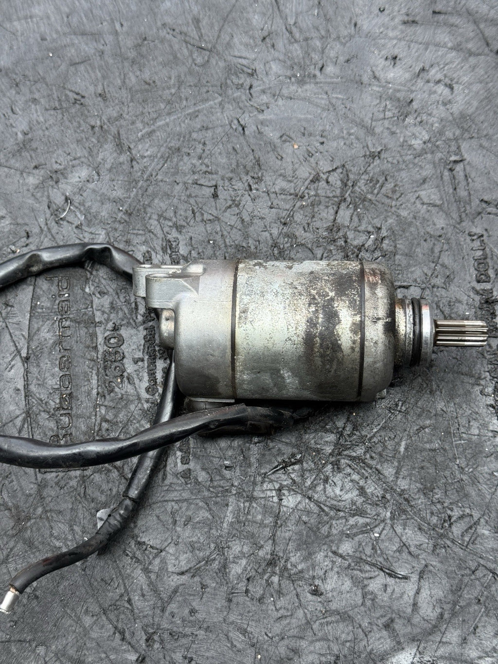 06-20 Yamaha YZF-R6 R6 OEM Engine Starter Starting Motor 12V DC 2C0-81890-00-005