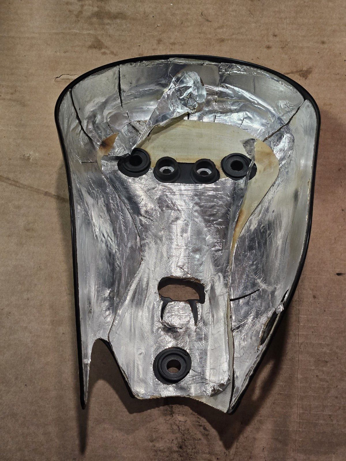 Ducati Panigale 1299 1299S OEM Exhaust Muffler Heat Shield Cover Guard