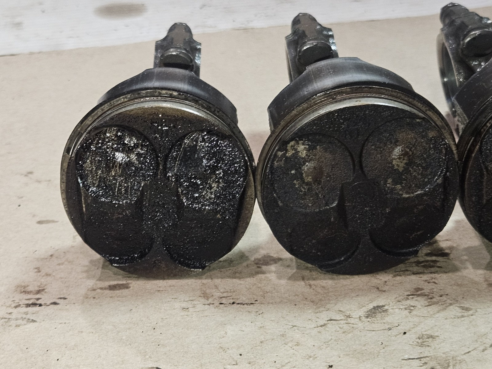01-06 Honda CBR600F4I CBR600 F4I Engine Motor Block Pistons Connecting Rods Set