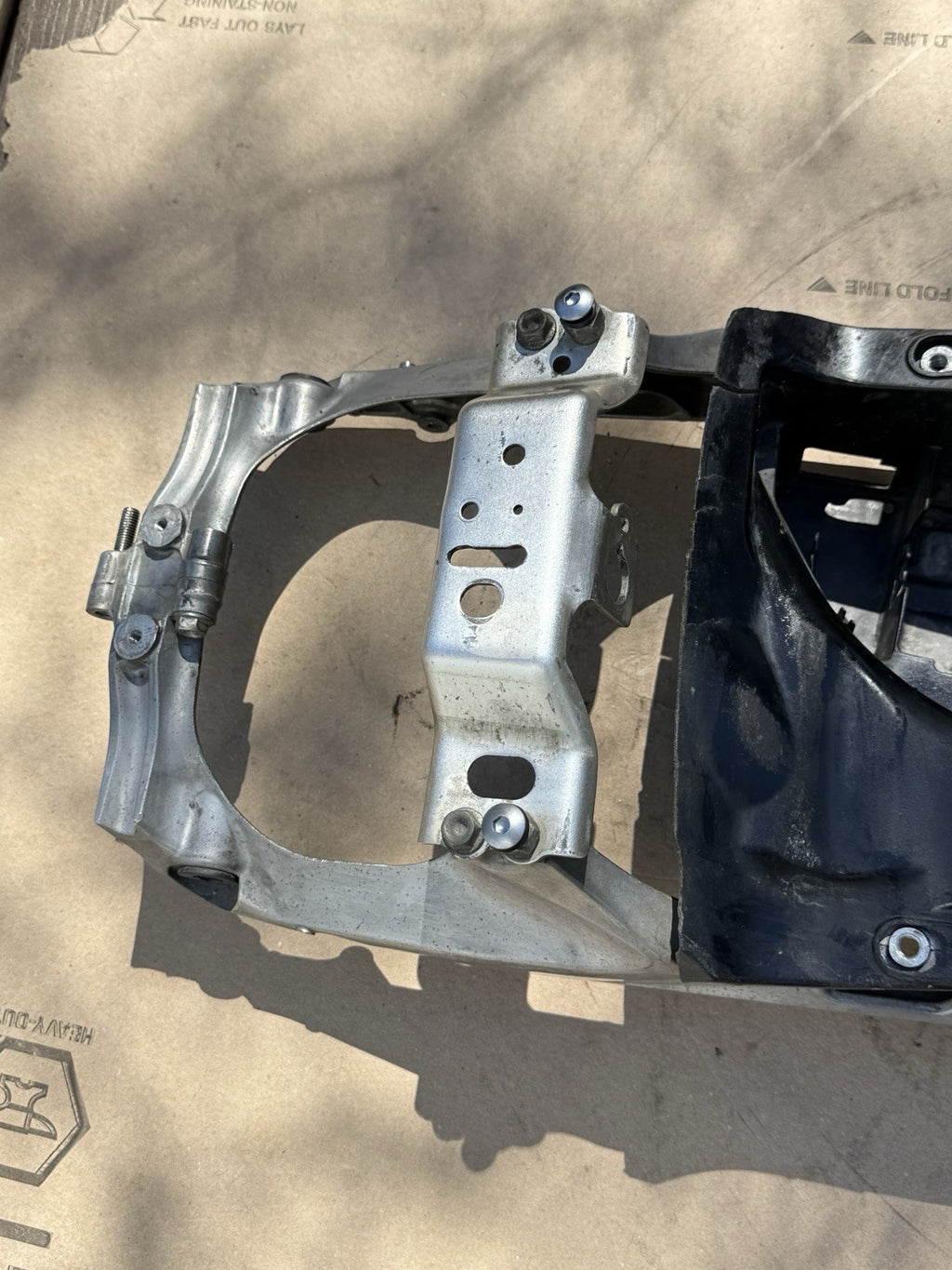 05-06 Honda CBR600RR OEM Rear Subframe Sub Frame Tail Section Aluminum Straight