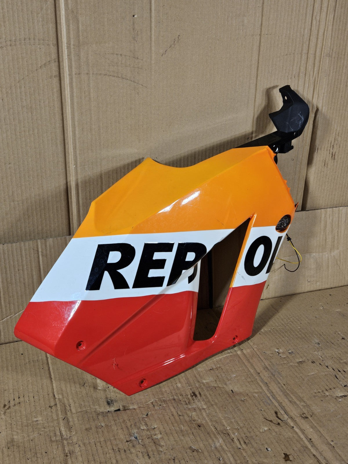 2013 Honda CBR600RR CBR 600RR Aftermarket Repsol Right Side Fairing Panel Cowl7