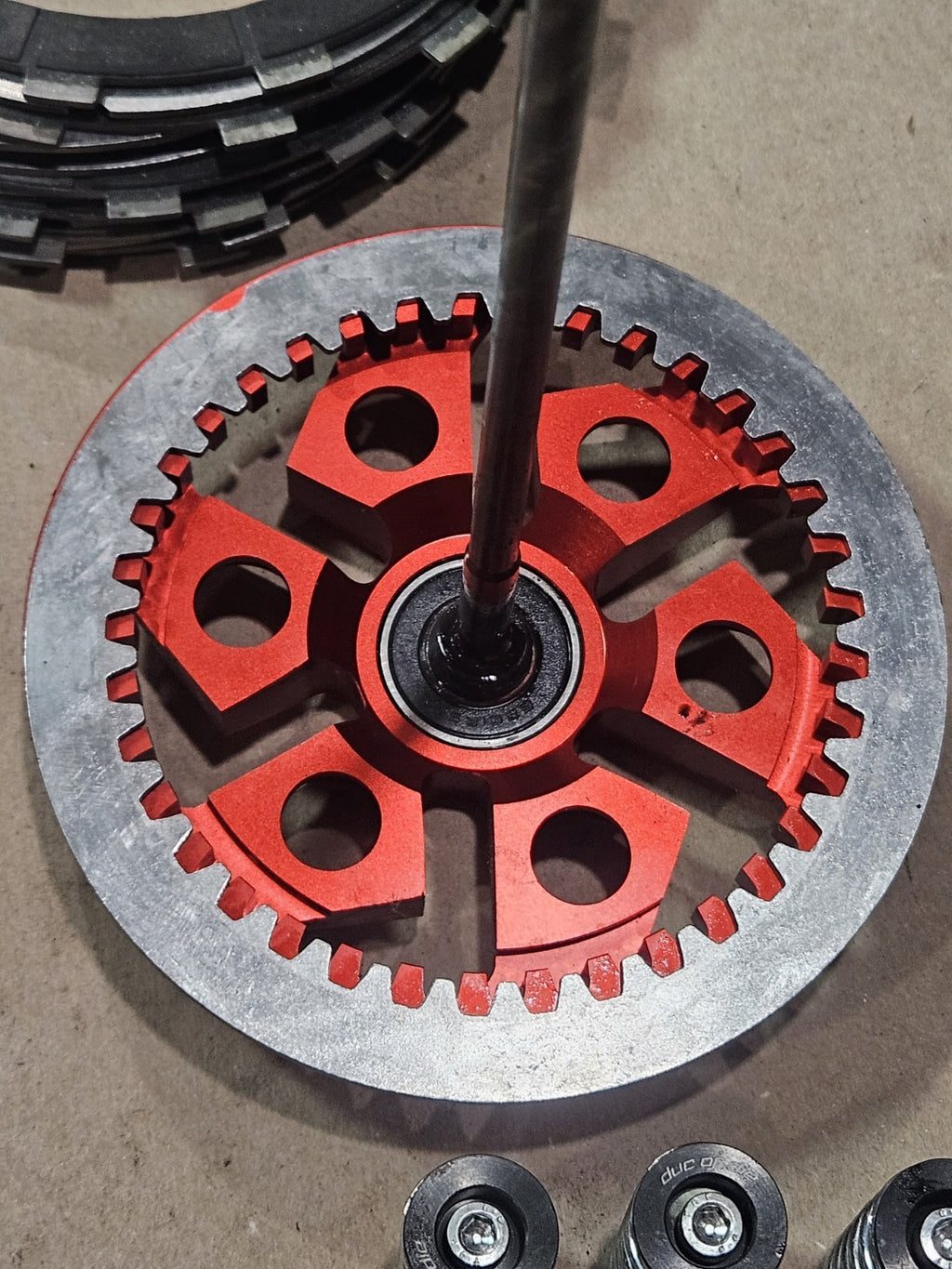 Ducati Dry Clutch Billet Pressure Plate Springs Bolts Red Black 748 916 996 1098