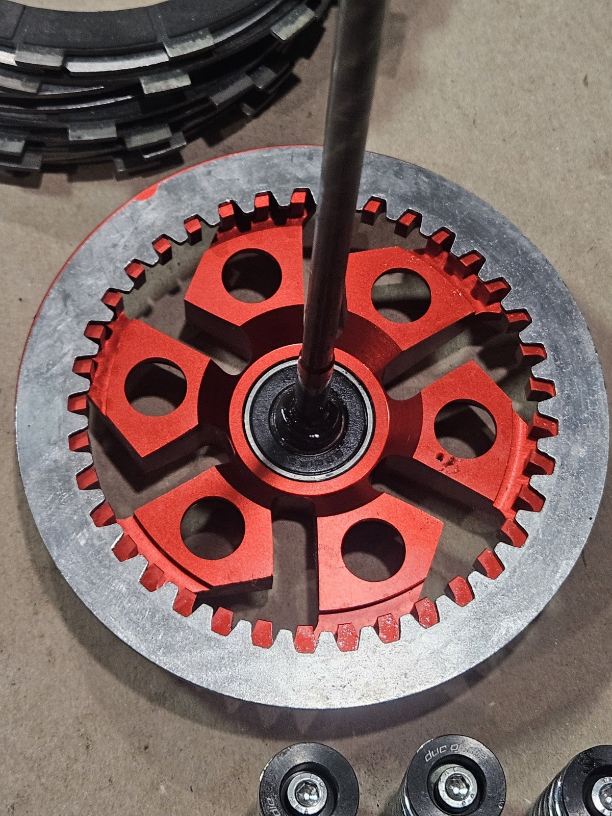 Ducati Dry Clutch Billet Pressure Plate Springs Bolts Red Black 748 916 996 1098