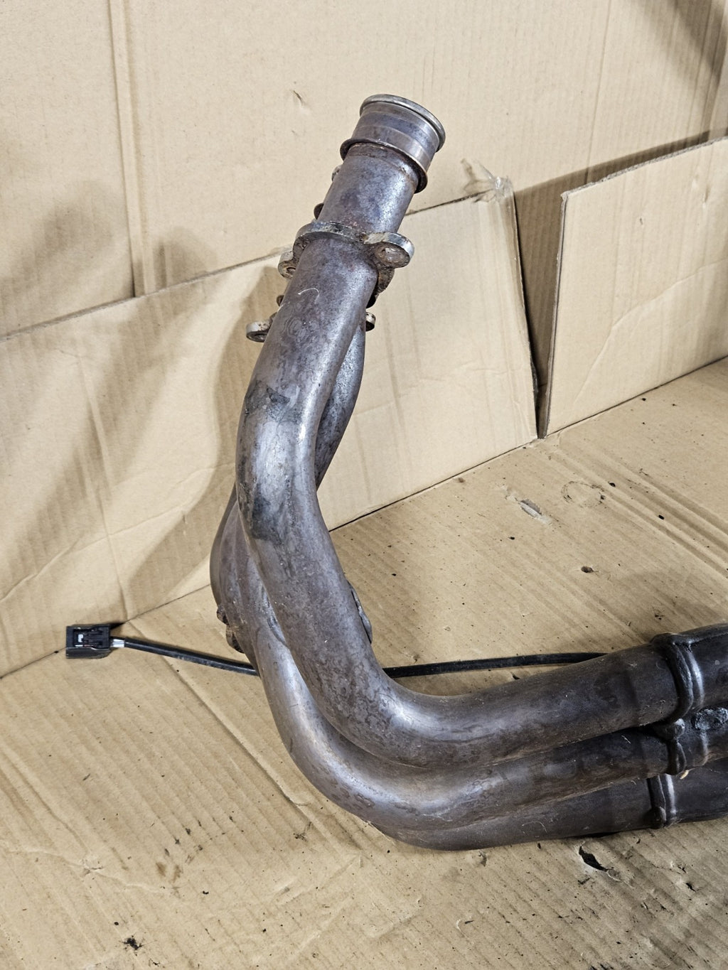 2013 Honda CBR600RR Exhaust Headers and Muffler with Headers OEM 18305-MJC-3058