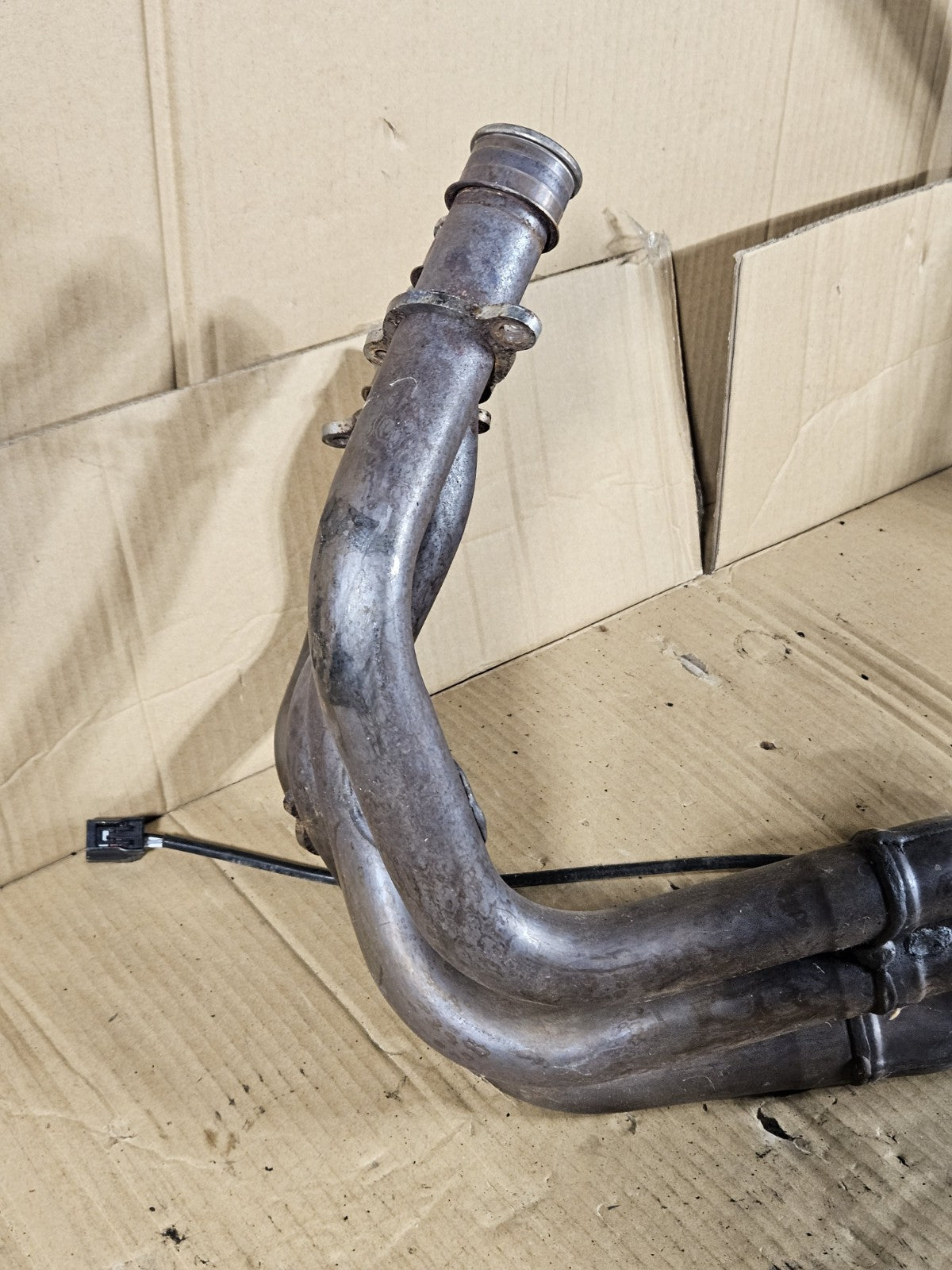 2013 Honda CBR600RR Exhaust Headers and Muffler with Headers OEM 18305-MJC-3058