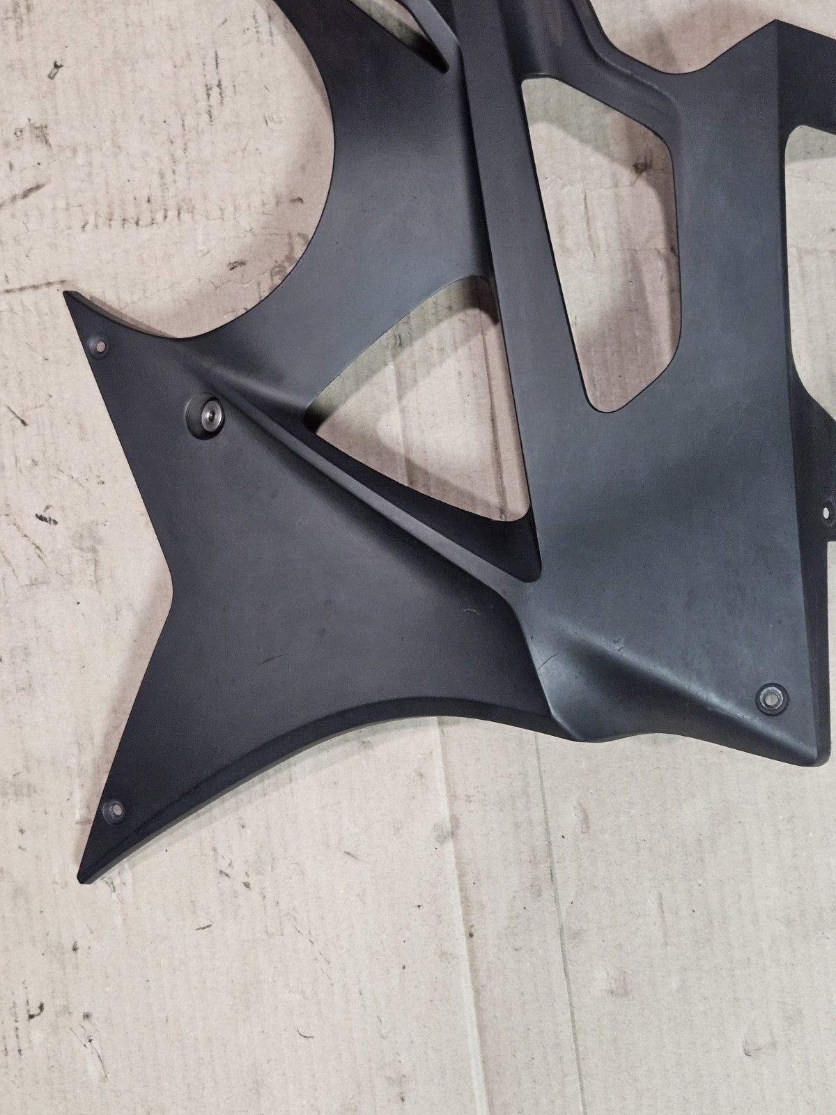 10-14 2013 BMW S1000RR OEM Lower Left Side Shifter Side Fairing Plastic Cowl