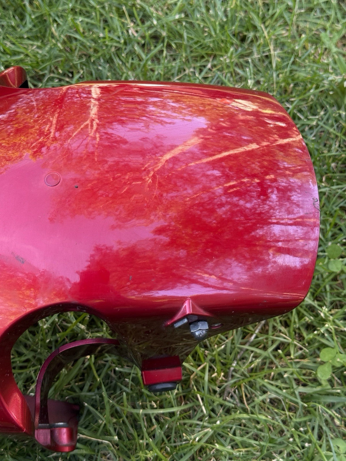 2008-2016 Honda CBR1000RR SC59 OEM Front Fender Mudguard Cover Metallic Red7