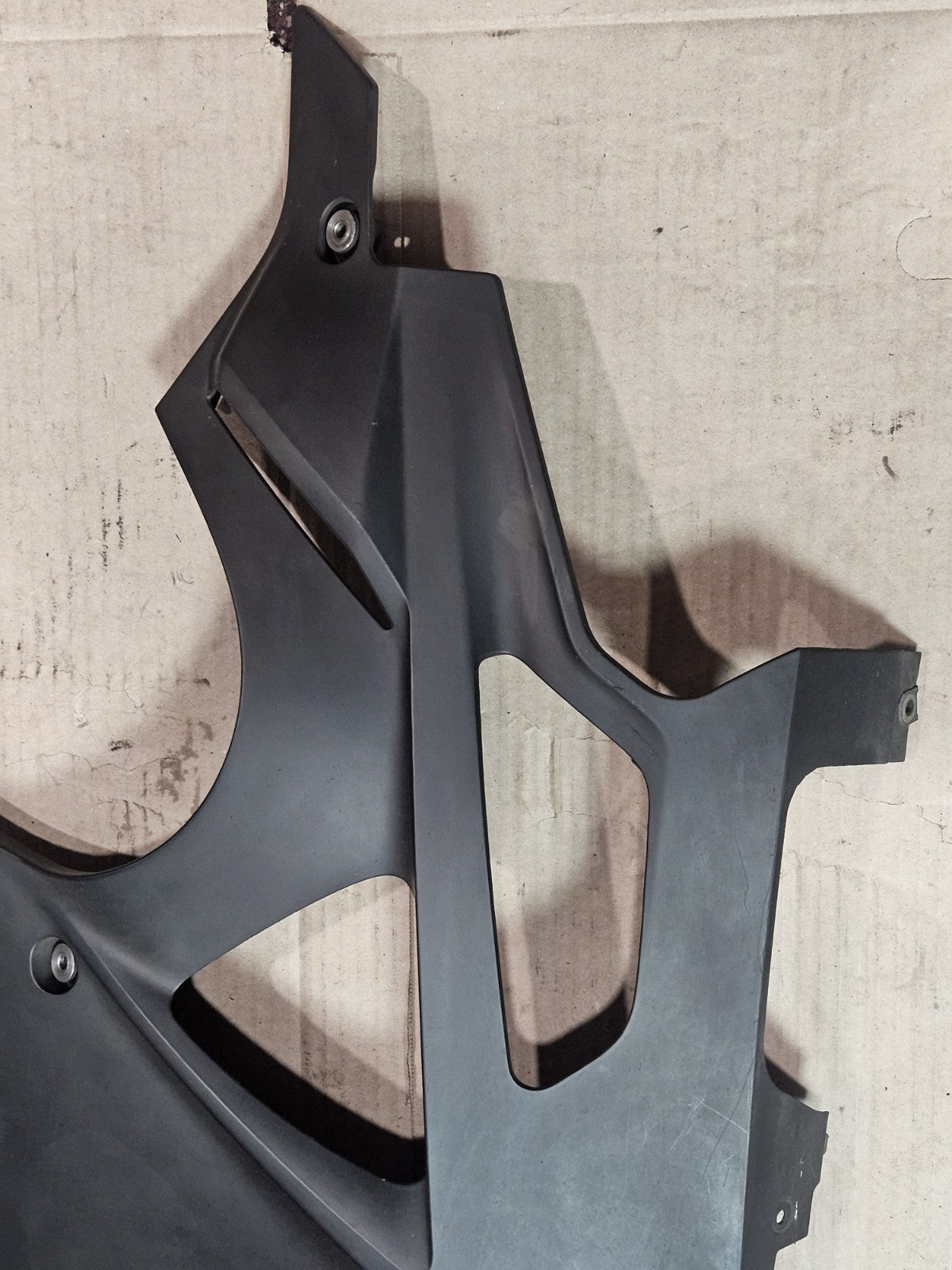 10-14 2013 BMW S1000RR OEM Lower Left Side Shifter Side Fairing Plastic Cowl