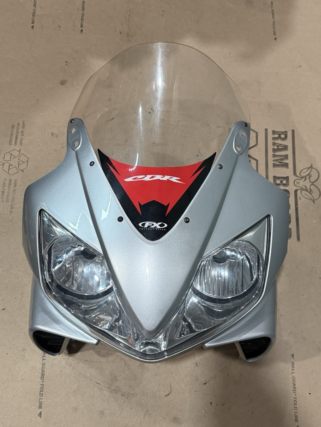 2001-2003 Honda CBR600F4i Front Upper Nose Fairing Headlight Cowl