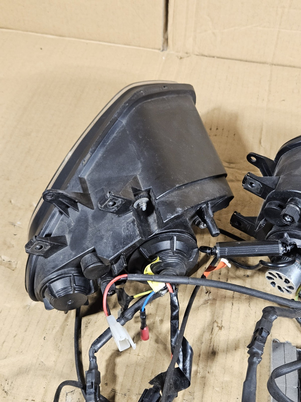 2012 BMW S1000RR Aftermarket Halo Headlight Assembly Angel Eye Front Head Light17