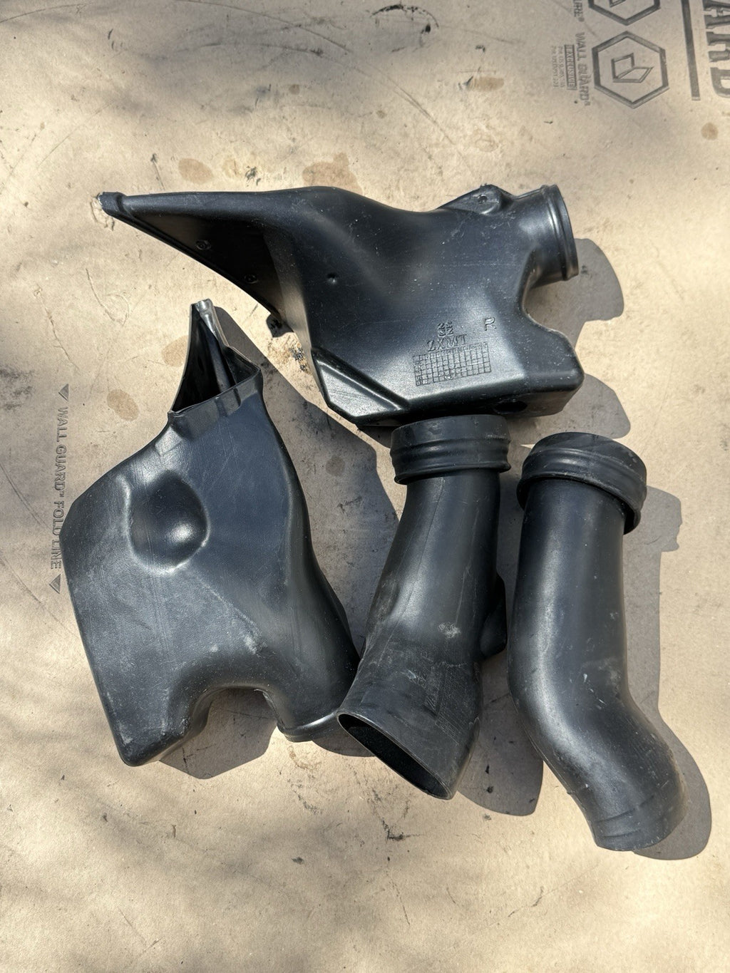 05-06 Honda CBR600RR Aftermarket Ram Air Intake Duct Tube Snorkel Cowl Inlet