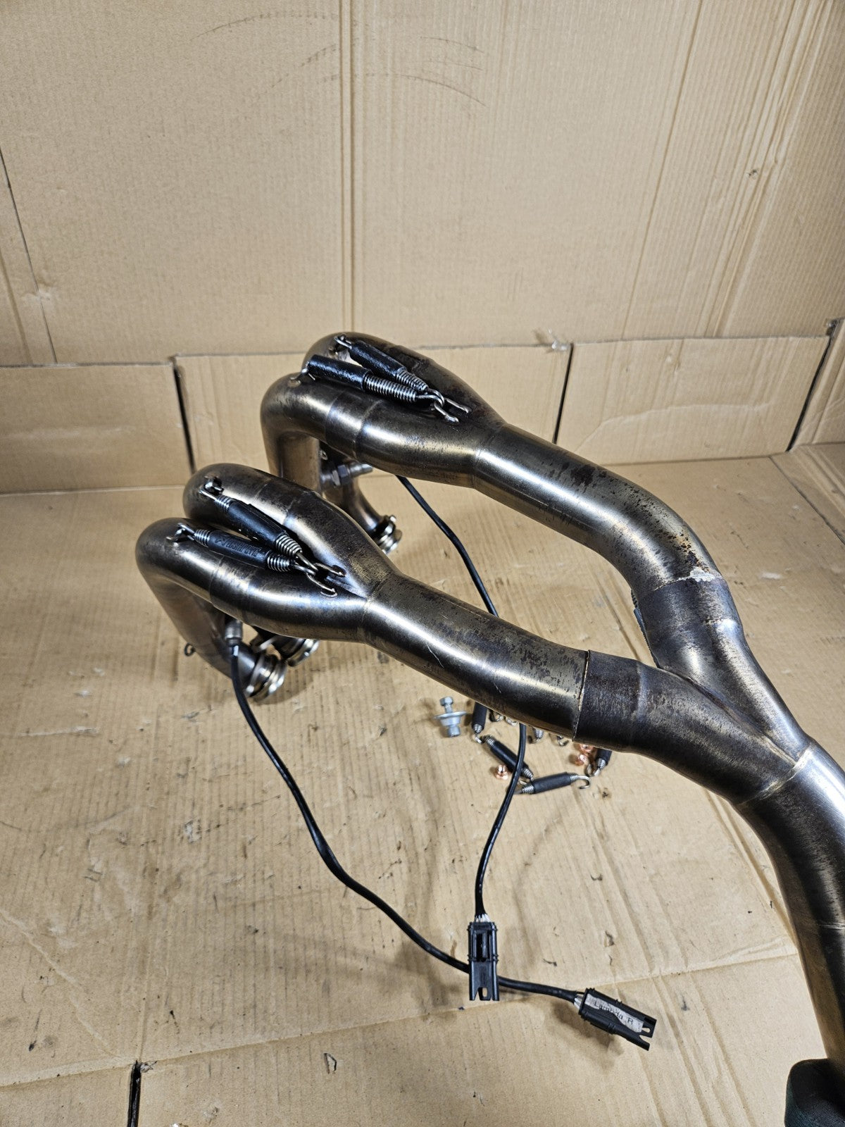 2012 BMW S1000RR Akrapovic Full Exhaust System Headers Slip On Muffler Complete13