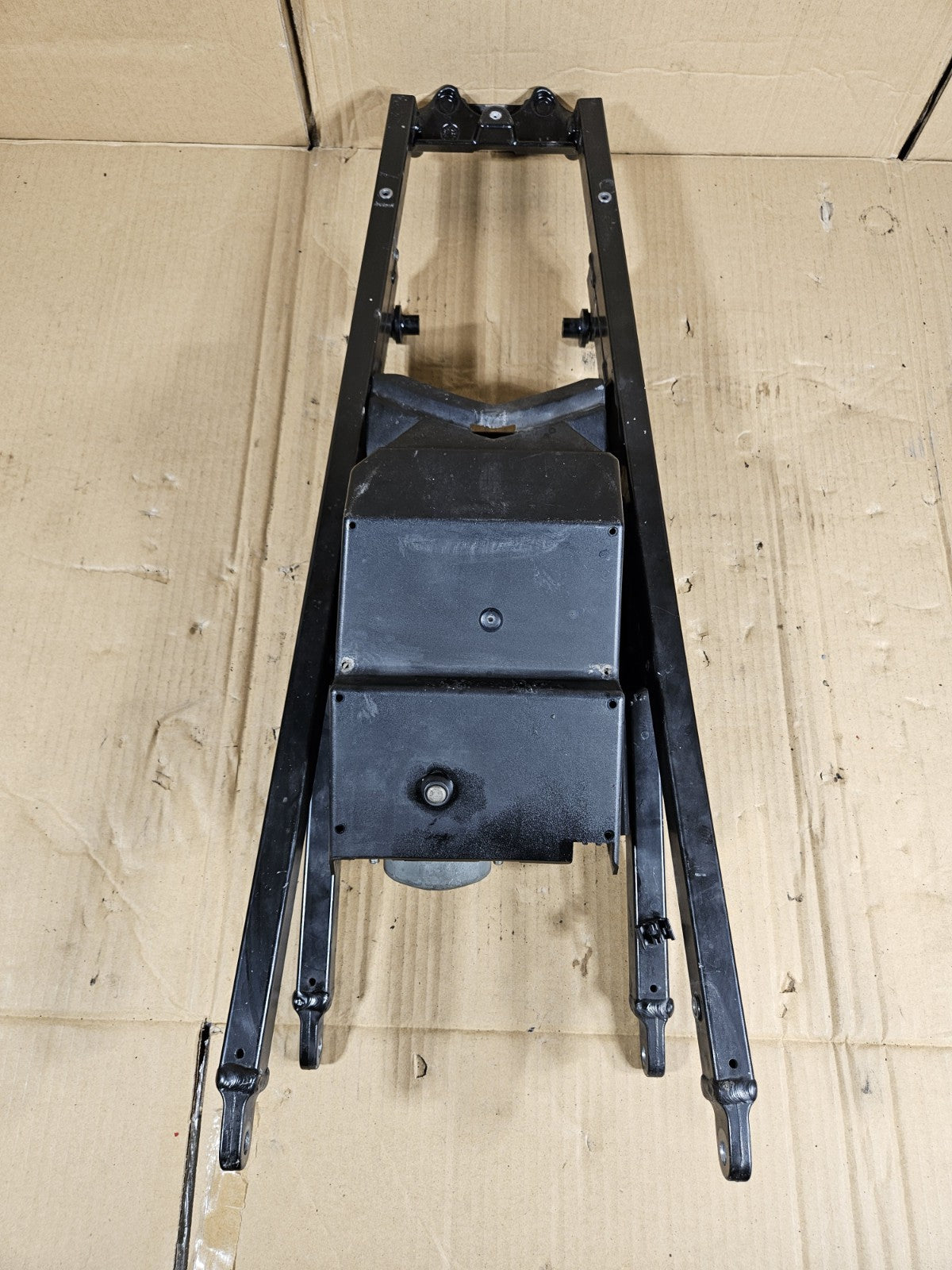 2012 BMW S1000RR OEM Rear Subframe with Battery Box Tray ABS Pump Unit Module16